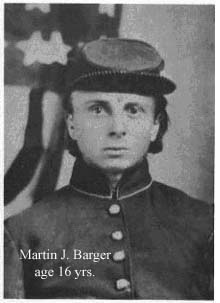 Martin J. Barger, aged 16 yrs.